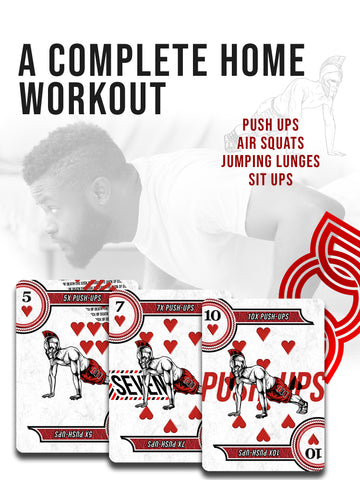 The Deck of Death Fitness Deck Workout Cards